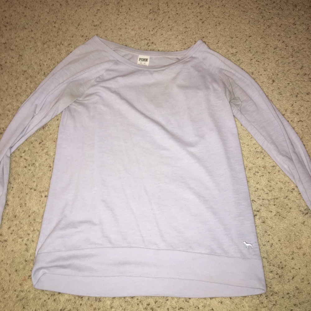 2/$10 VS PINK Lavender Long Sleeve